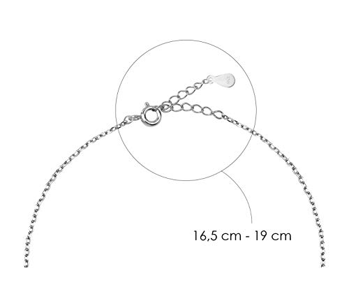 SOFIA MILANI Pulsera Mujer Mapa Mundial Mundo Plata de Ley 30175