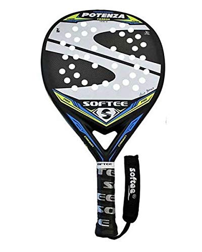 Softee 0013924 Pala Padel Potenza, Blanco, S