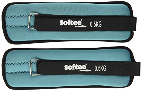 Softee 24104.012 Tobillera lastrada, Unisex, Azul Celeste, 0.5 kg