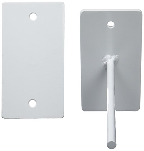 Softee Equipment 0025202 Soporte Pared Colchoneta, Blanco, S