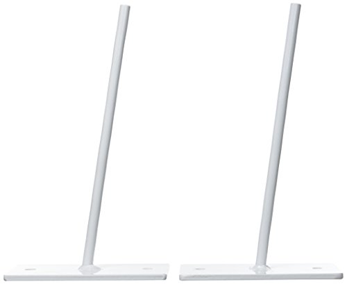 Softee Equipment 0025202 Soporte Pared Colchoneta, Blanco, S Softee Equipment 0025202 Soporte Pared Colchoneta, Blanco, S