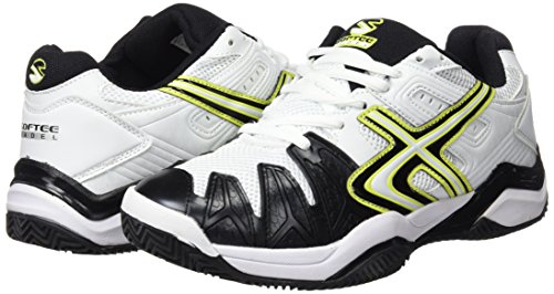 Softee Equipment Winner 1.0, Zapatillas Hombre, Blanco (Blanco/Negro), 40