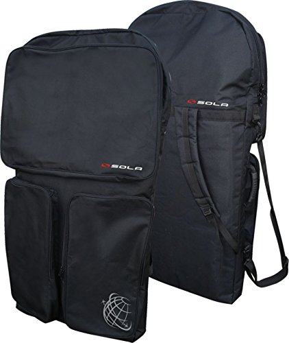 SOLA Expedition Bodyboard Bag Bolsa, Unisex, Negro, Size 113 cm x 61 cm x 9 cm