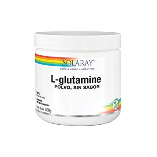 Solaray L-Glutamine Powder | L-Glutamina Polvo | 300g Solaray L-Glutamine Powder | L-Glutamina Polvo | 300g