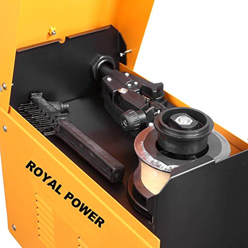 SOLDADOR HILO CONTINUO SIN GAS MIG 100 AMARILLO SOLDADORA VENTILADA MAQUINA DE SOLDAR ROYAL POWER SOLDADOR HILO CONTINUO SIN GAS MIG 100 AMARILLO SOLDADORA VENTILADA MAQUINA DE SOLDAR ROYAL POWER
