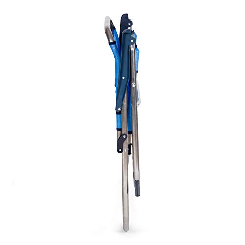 Solenny 50001072720088 - Silla Marinera Fija con Respaldo Bajo, Color Azul, 58x54x10 cm Solenny 50001072720088 - Silla Marinera Fija con Respaldo Bajo, Color Azul, 58x54x10 cm