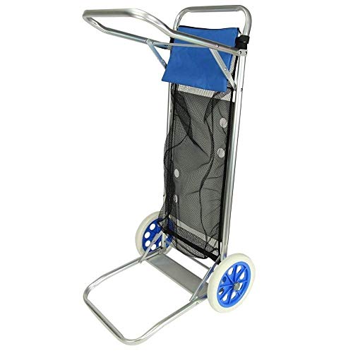 Solenny KHU010 - Carro Portasillas Playa Plegable Convertible a Mesa Aluminio Solenny KHU010 - Carro Portasillas Playa Plegable Convertible a Mesa Aluminio