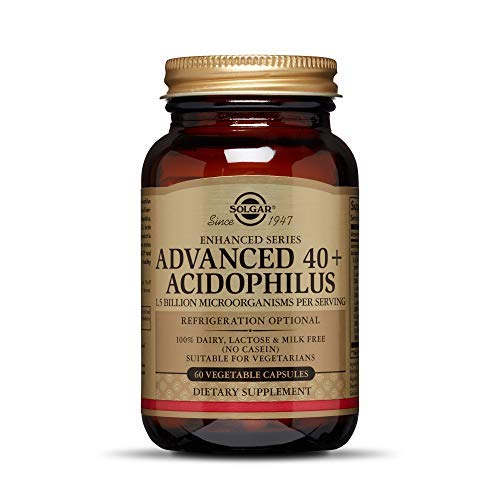 Solgar® 40+ Acidophilus Avanzado para una flora intestinal equilibrada - 60 cápsulas vegetales Solgar® 40+ Acidophilus Avanzado para una flora intestinal equilibrada - 60 cápsulas vegetales