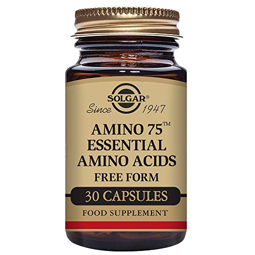 Solgar Amino 75 con Aminoácidos esenciales Cápsulas vegetales - Envase de 30 Solgar Amino 75 con Aminoácidos esenciales Cápsulas vegetales - Envase de 30