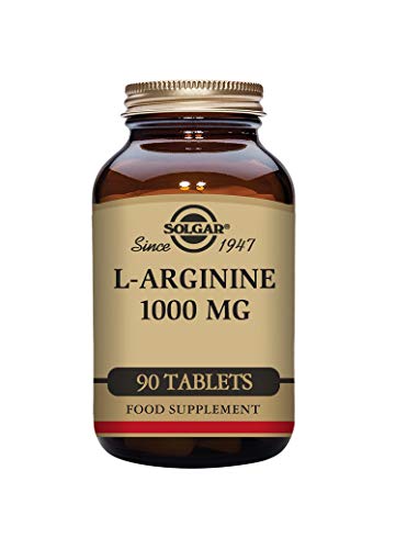Solgar L-Arginina Comprimidos de 1000 mg- Envase de 90 Solgar L-Arginina Comprimidos de 1000 mg- Envase de 90