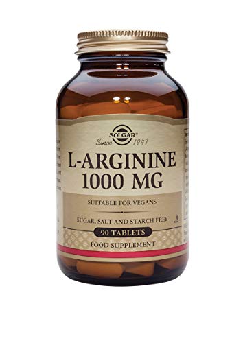 Solgar L-Arginina Comprimidos de 1000 mg- Envase de 90 Solgar L-Arginina Comprimidos de 1000 mg- Envase de 90