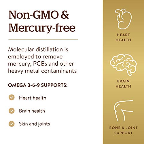 Solgar Omega 3-6-9 Cápsulas blandas - Envase de 120