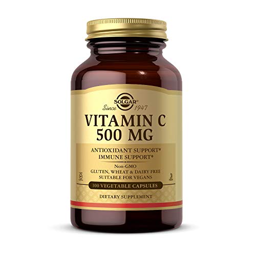 Solgar Vitamina C 500 mg Cápsulas vegetales - Envase de 100 Solgar Vitamina C 500 mg Cápsulas vegetales - Envase de 100