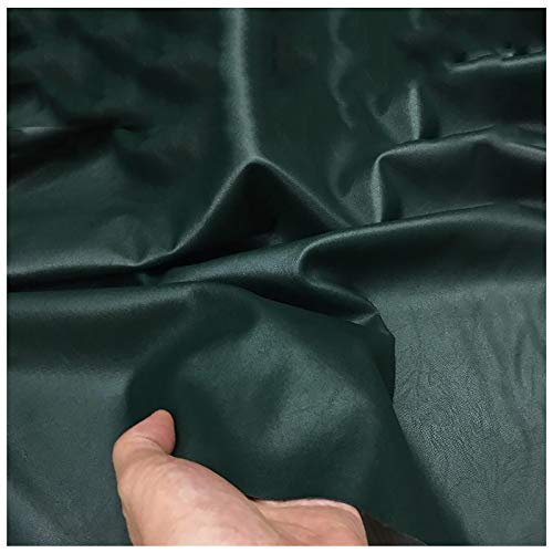Sólido PU Tela De Cuero Imitación 1 Metro 140x100cm De Material De Cuero Sintético De Imitación Polipiel para Tapizar, Manualidades, Cojines O Forrar Objetos(Color:Verde) Sólido PU Tela De Cuero Imitación 1 Metro 140x100cm De Material De Cuero Sintético De Imitación Polipiel para Tapizar, Manualidades, Cojines O Forrar Objetos(Color:Verde)