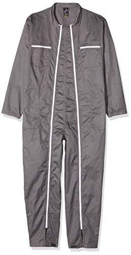 SOL'S Jupiter Pro Mono de Trabajo, Gris (Gris Oscuro 384), Large (Tamaño del Fabricante:L) para Hombre SOL'S Jupiter Pro Mono de Trabajo, Gris (Gris Oscuro 384), Large (Tamaño del Fabricante:L) para Hombre