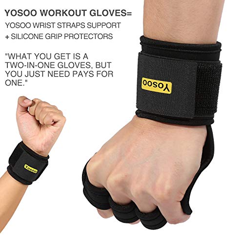 SolUptanisu Guantes de Levantamiento de Pesas,1 Par Guantes de Gimnasia Fitness con Soporte de Muñequeras para Rntrenamiento Cruzado Gym Gloves Musculación Fitness Deporte Hombre y Mujer, M SolUptanisu Guantes de Levantamiento de Pesas,1 Par Guantes de Gimnasia Fitness con Soporte de Muñequeras para Rntrenamiento Cruzado Gym Gloves Musculación Fitness Deporte Hombre y Mujer, M