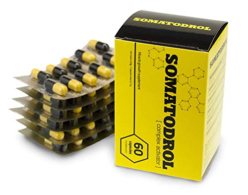 SOMATODROL Premium, aumenta los niveles de testosterona y hormona de crecimiento, rápido crecimiento muscular, rápida quema de grasa, sin esteroides, ¡sin efectos secundarios!