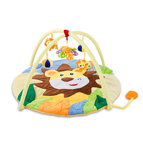SONARIN Lindo León Alfombras de juego Gimnasio de Actividades Baby Play Mat & Activity Gym Colorido e interactivo(Amarillo) SONARIN Lindo León Alfombras de juego Gimnasio de Actividades Baby Play Mat & Activity Gym Colorido e interactivo(Amarillo)
