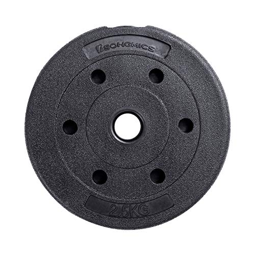 SONGMICS 30 kg Mancuernas, Ajustables, para Hombres y Mujeres, Entrenamiento Físico, Levantamiento de Pesas en el Gimnasio de Casa, 1 Par, Negro SYL30HV1 SONGMICS 30 kg Mancuernas, Ajustables, para Hombres y Mujeres, Entrenamiento Físico, Levantamiento de Pesas en el Gimnasio de Casa, 1 Par, Negro SYL30HV1