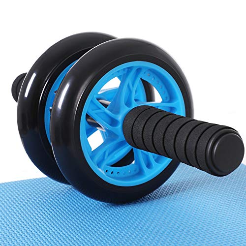 SONGMICS AB Roller AB Wheel Rueda para Flexiones Entrenamientos de Abdominals Push Up con Cojín del Arrodillamiento SPU75P SONGMICS AB Roller AB Wheel Rueda para Flexiones Entrenamientos de Abdominals Push Up con Cojín del Arrodillamiento SPU75P