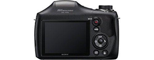Sony DSC-H300 - Cámara compacta de 20.1 MP (pantalla de 3", zoom óptico 35x, estabilizador de imagen electrónico, vídeo HD 720p), negro Sony DSC-H300 - Cámara compacta de 20.1 MP (pantalla de 3", zoom óptico 35x, estabilizador de imagen electrónico, vídeo HD 720p), negro
