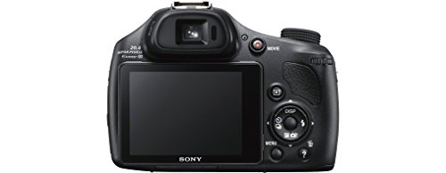 Sony DSC-HX400V - Cámara compacta de 20.4 MP (pantalla de 3", zoom óptico 50x, estabilizador óptico, vídeo Full HD), Color Negro