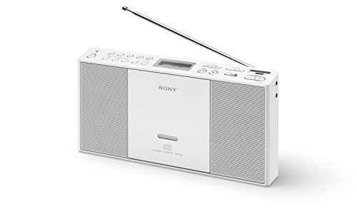 Sony ZSPE60 Color blanco- Microcadena USB, CD, Radio