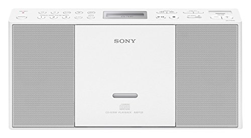 Sony ZSPE60 Color blanco- Microcadena USB, CD, Radio