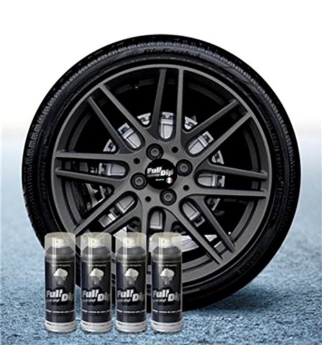 Sophisticauto Lote de 4 Full Dip Antracita Metalizado Mate Sophisticauto Lote de 4 Full Dip Antracita Metalizado Mate