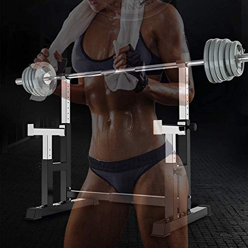 Soporte Ajustable para Sentadillas con Mancuernas,Soporte Profesional para Barra de Pesas,EstacióN de InmersióN Banco de Pesas Gimnasio en Casa,300 kg de Carga MáXima Soporte Ajustable para Sentadillas con Mancuernas,Soporte Profesional para Barra de Pesas,EstacióN de InmersióN Banco de Pesas Gimnasio en Casa,300 kg de Carga MáXima
