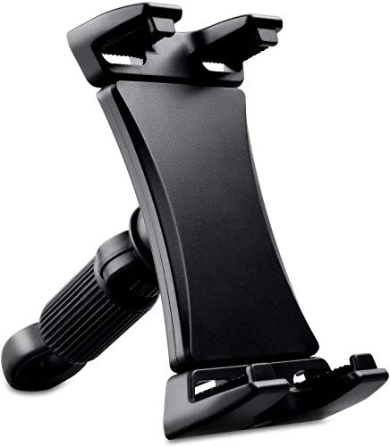 Soporte de bicicleta estática para tablet,Soporte 360° ajustable para iPad Pro,Soporte Universal Reposacabezas de Coche para Móviles y Tabletas Soporte de bicicleta estática para tablet,Soporte 360° ajustable para iPad Pro,Soporte Universal Reposacabezas de Coche para Móviles y Tabletas