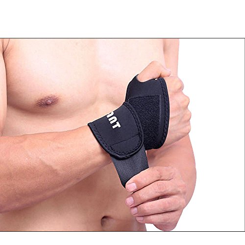 Soporte de Muñequeras EULANT 2PCS Wrist Brace Support Soporte de la Muñeca para Levantamiento de Pesas Gimnasio Boxeo Aptitud Crossfit Baloncesto Fútbol Ciclismo Trotar