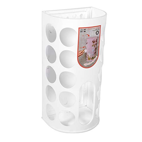 Soporte for almacenamiento de bolsas de supermercado Dispensador de bolsas de montaje en pared Contenedor de bolsas de plástico de gran capacidad-Organizador de agujeros grandes múltiples for almacena Soporte for almacenamiento de bolsas de supermercado Dispensador de bolsas de montaje en pared Contenedor de bolsas de plástico de gran capacidad-Organizador de agujeros grandes múltiples for almacena