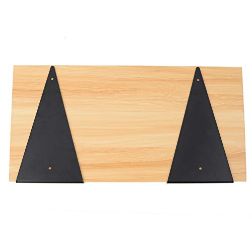 Soporte para Estante Flotante, 20cm Soporte Estanteria Oculto Invisible de Hierro de Pared Estilo industrial, Soporte para Estante Forma de Triángulo Capacidad de Carga 50 kg/Negro/2 Piezas Soporte para Estante Flotante, 20cm Soporte Estanteria Oculto Invisible de Hierro de Pared Estilo industrial, Soporte para Estante Forma de Triángulo Capacidad de Carga 50 kg/Negro/2 Piezas