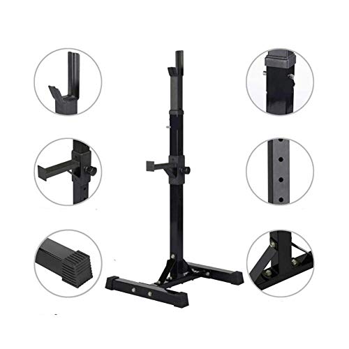 Soporte para Pesas Rack Sentadillas Entrenamiento musculación en casa Soporte para Pesas Rack Sentadillas Entrenamiento musculación en casa