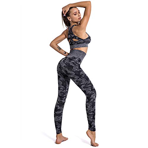 SotRong Adelgazantes Mallas Running Mujer Camuflaje Pantalones Deportivos Push Up Leggings Yoga Anticeluliticas Desigual Negro S SotRong Adelgazantes Mallas Running Mujer Camuflaje Pantalones Deportivos Push Up Leggings Yoga Anticeluliticas Desigual Negro S