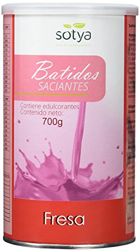 Sotya - Batido saciante, sabor fresa, 700 gr. Sotya - Batido saciante, sabor fresa, 700 gr.