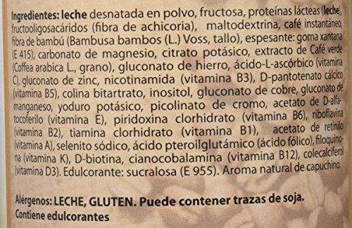Sotya Saciantes, Batidos con sabor de Capuchino, 700 g Sotya Saciantes, Batidos con sabor de Capuchino, 700 g