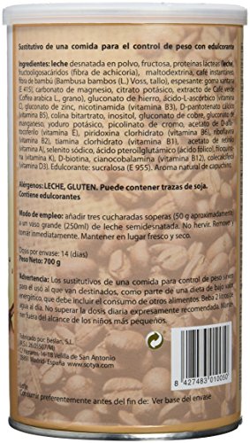 Sotya Saciantes, Batidos con sabor de Capuchino, 700 g Sotya Saciantes, Batidos con sabor de Capuchino, 700 g