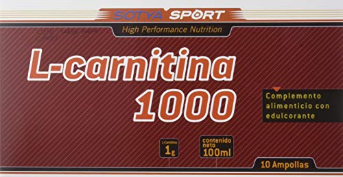 SOTYA - SOTYA L-Carnitina 1000 mg 10 ampollas SOTYA - SOTYA L-Carnitina 1000 mg 10 ampollas
