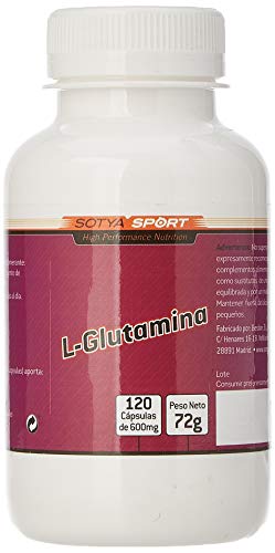 Sotya Sport, Complemento Alimenticio L-Glutamina, 120 Cápsulas, 800 mg Sotya Sport, Complemento Alimenticio L-Glutamina, 120 Cápsulas, 800 mg