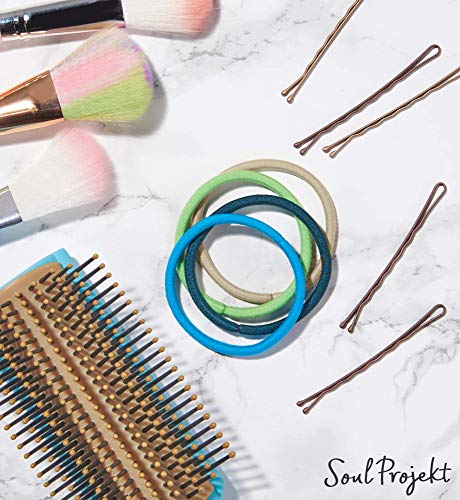 Soul Projekt 100 x Gomas de Pelo sin Metal 4mm, Bandas de Pelo Elásticas de Algodón Cinta para Pelo Grueso, Pesado y Rizado, Colores Variados, (Multicolor) Soul Projekt 100 x Gomas de Pelo sin Metal 4mm, Bandas de Pelo Elásticas de Algodón Cinta para Pelo Grueso, Pesado y Rizado, Colores Variados, (Multicolor)