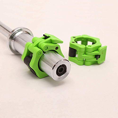 SoundZero 2pz Abrazaderas para Barra de Pesas 50 mm, Levantamiento de Pesa Barbell Barra Collares de Barra estándar Abrazaderas de Barra de liberación rápida para Entrenamiento de Levantamiento Pesas SoundZero 2pz Abrazaderas para Barra de Pesas 50 mm, Levantamiento de Pesa Barbell Barra Collares de Barra estándar Abrazaderas de Barra de liberación rápida para Entrenamiento de Levantamiento Pesas