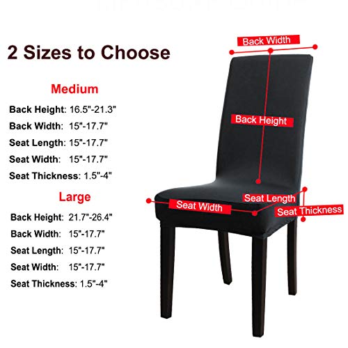 sourcing map Sourcingmap Elástico Extraíble Lavable Fundas De Asiento Hotel Comedor Ceremonia Barra De Cocina Silla Comedor Tapa Restaurante Boda Parte Decoración - Negro, Elastano sourcing map Sourcingmap Elástico Extraíble Lavable Fundas De Asiento Hotel Comedor Ceremonia Barra De Cocina Silla Comedor Tapa Restaurante Boda Parte Decoración - Negro, Elastano