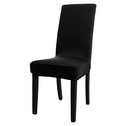 sourcing map Sourcingmap Elástico Extraíble Lavable Fundas De Asiento Hotel Comedor Ceremonia Barra De Cocina Silla Comedor Tapa Restaurante Boda Parte Decoración - Negro, Elastano sourcing map Sourcingmap Elástico Extraíble Lavable Fundas De Asiento Hotel Comedor Ceremonia Barra De Cocina Silla Comedor Tapa Restaurante Boda Parte Decoración - Negro, Elastano