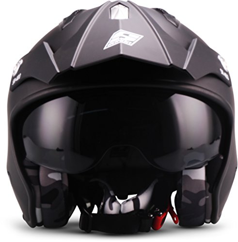 Soxon SR-400 Mono - Gafas de sol, Negro, L (59-60cm) Soxon SR-400 Mono - Gafas de sol, Negro, L (59-60cm)
