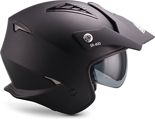 Soxon SR-400 Mono - Gafas de sol, Negro, L (59-60cm) Soxon SR-400 Mono - Gafas de sol, Negro, L (59-60cm)
