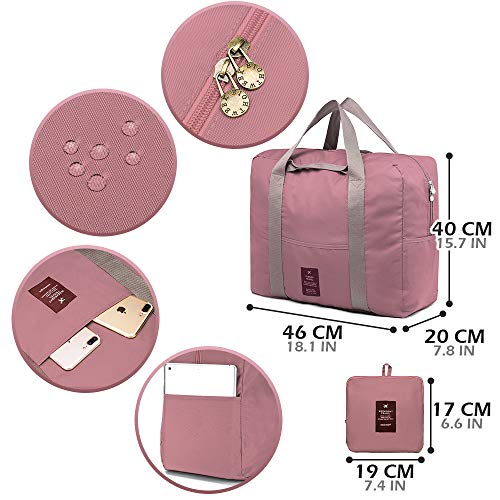 SPAHER Bolsa de Equipaje Bolsas de Viaje Plegable Duffle Bag Ligero Impermeable Organizador de Hombro de Almacenamiento de Transporte de Bolsas para IR de Compras Gimnasio Deportes Camping 40L SPAHER Bolsa de Equipaje Bolsas de Viaje Plegable Duffle Bag Ligero Impermeable Organizador de Hombro de Almacenamiento de Transporte de Bolsas para IR de Compras Gimnasio Deportes Camping 40L