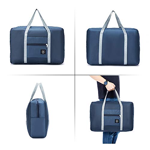 SPAHER Bolsas de Viaje Plegable Duffle Bag 32L Ultra Ligero Impermeable Viaje Bolso Organizador de Hombro de Almacenamiento de Transporte de Bolsas para Gimnasio Equipaje Deportes Camping SPAHER Bolsas de Viaje Plegable Duffle Bag 32L Ultra Ligero Impermeable Viaje Bolso Organizador de Hombro de Almacenamiento de Transporte de Bolsas para Gimnasio Equipaje Deportes Camping