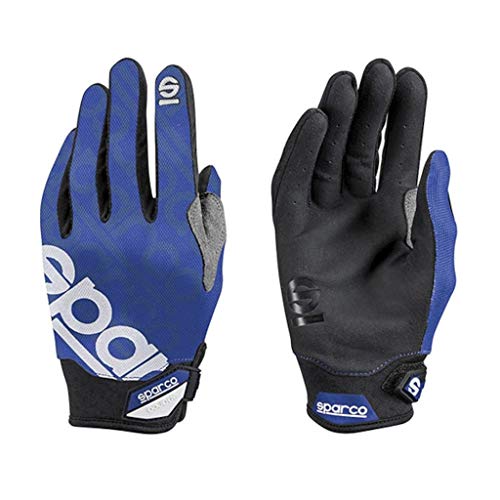 Sparco 002093AZ3L Guante de Mecánico, Azul, L Sparco 002093AZ3L Guante de Mecánico, Azul, L